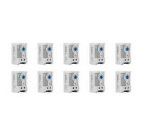 Giwnhvx 10X KTS011 No Rail Din Termostato Armadio Regolatore di Temperatura Meccanica Regolabile Normalmente Aperto, Utilizzato per il Raffreddamento