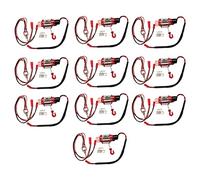 Giwnhvx 10X RC Argano Simulato Automatico Cablato in Acciaio Auto in Metallo per 1/10 RC Auto di Ciniglia Assiale per TRX4 SCX10 90046 D90