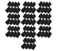 Giwnhvx 11,7 x 11,7 x 24,1 cm, isolamento acustico, isolamento acustico, imbottitura in schiuma da parete (80 pezzi, nero)