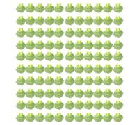 Giwnhvx 110 Pezzi Interruttore V3 Interruttori Silenziosi Lubrificati Tastiera Meccanica Lineare Tocco 5 Pin Scambio Caldo PA66 Albero Limone Verde Pre-Lubrificato