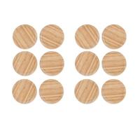 Giwnhvx 12 coperture per bicchieri da vino in legno per tenere lontani gli insetti, per tenere lontani detriti e polvere