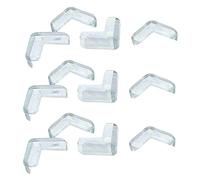 Giwnhvx 12 Pezzi di Sicurezza Trasparente in Plastica Morbido Tavolo Scrivania Angolo Guard Protector