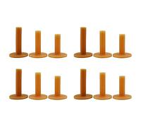 Giwnhvx 12 pezzi Golf Tee Coffee Tee Driving Range 60/70/80 mm