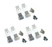 Giwnhvx 12 Pezzi Kit di Supporto di Torre di Shock in Metallo Auto Rc Scioccano Estensione Seatsforber Shock