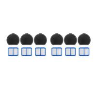 Giwnhvx 12 PZ Filtro HEPA per QX9-1-50IB ASKQX9 Filtro Aspirapolvere Cotone Accessori di Ricambio Parti