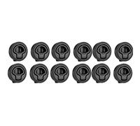 Giwnhvx 12 Pz/set Rotondo Tirare Chiusura Chiusura Hardware per RV Yacht Boat Deck Hatch