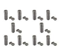 Giwnhvx 120 pezzi 608Z 22 mm x 8 mm x 7 mm singola fila cuscinetto a sfera profonda