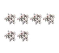 Giwnhvx 120 pz fibbia a chiave regalo carino ciondolo denti