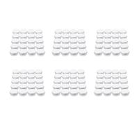 Giwnhvx 120 X Svuotatasche Cosmetica Vaso per Balsamo In Alluminio con Tappo A Vite 15 Ml