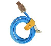 Giwnhvx 120W 6A Ricarica Super Tipo-C in Silicone Liquido USB Dati per Smartphone Pixel Bold Blu 1,5M