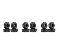 Giwnhvx 12PCS 120MM 1.9 Gomma Rocks Pneumatici Ruota Pneumatici per 1/10 RC Rock Crawler Axial SCX10 90046 AXI03007 TRX4 D90 MST