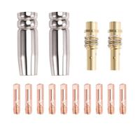 Giwnhvx 14 PZ 15AK Accessori Della Torcia di Saldatura Materiali di Consumo 1.0mm MIG Torcia Gas Ugello Supporto Punta di 15AK MIG