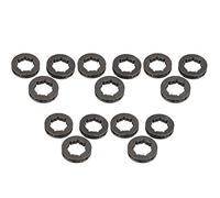 Giwnhvx 15 pezzi di ricambio per motosega in metallo per motosega a catena con cerchione Power Mate 325-7 per sostituzione motosega