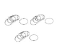 Giwnhvx 15 Pz Anelli Saldi A Forma di O in Acciaio Cinghia Gruppo Dimensione 30mm X 3mm