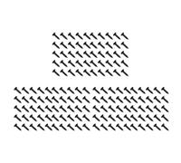 Giwnhvx 150 PZ Battipenna per 3MM per Chitarra Strat Style (Nero)