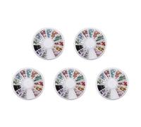 Giwnhvx 1500 strass a forma di cuore per unghie finte naturali, manicure nail art, gel UV, 2,0 mm