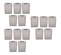 Giwnhvx 15Pcs 3.5 Pollici IDE HDD Hard Disk Plastica Storage Box Box Case Enclosure