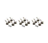 Giwnhvx 15Pcs Antico Porta Gancio Gancio Vintage Bagno Appendiabiti Da Parete Cappelli Borsa Portachiavi Gancio In Lega di Zinco Gancio Appendiabiti Ganci