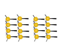 Giwnhvx 16 Pezzi di Ricambio Spazzole Laterali per Aspirapolvere ION Robot R75 RV700 RV720 RV750 RV750C RV755