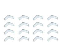 Giwnhvx 16 Pezzi di SICUREZZA Trasparente Plastica Morbido Tavolo Scrivania Angolo Guardia Protector