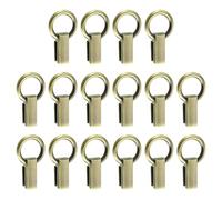 Giwnhvx 16 Pezzi Fibbia a Clip Laterale in Metallo per Borsa a Mano, Connettore a Catena con Anello a D per Fai da te, Installazione Facile, Tono Bronzo