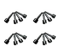 Giwnhvx 16 Pezzi Serie Albero Allenamento Asse Ruota in Metallo per 144001 124019 124018 Auto Aggiornamenti Parti Serie Accessori