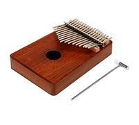 Giwnhvx 17 Kalimba Pollice Piano Strumento Musicale con di Regolazione Borsa in Tessuto Kalimba Accessori