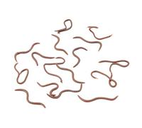 Giwnhvx 17pcs 10cm Dolce Simulazione verso Artificiale Esche di Pesca Vivente attrezzatura di Appatti di Pesce con la Scatola