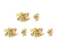 Giwnhvx 18 x chitarra regolazione delle caviglie, blocco tasti di accordo, pulsante corde per chitarra 9L + 9R oro