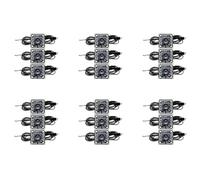 Giwnhvx 18PCS 100 Gradi Modulo Fotocamera 1MP OV9732 1280x720 USB Free Driver Messa a Fuoco Manuale, con 2 Meter Cavo per WinXP/7/8/10