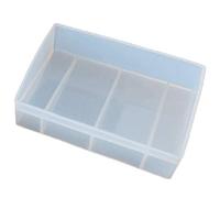 Giwnhvx 1Pc Rettangolo Cornice per Foto Stampo Strumenti per Gioielli nel Silicone Stampi nel Resina Stampo per Ciondolo nel Resina Uv