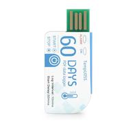 Giwnhvx 1Pcs TempU05s USB Data Logger 60 Giorni Monouso Analizzatore di Temperatura Rapporto PDF Registratore di Temperatura USB