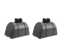 Giwnhvx 2 barriere magnetiche retrattili per montaggio a parete, 4 m, barriera di sicurezza fissa con custodia in ABS