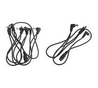 Giwnhvx 2 cavi di rame per elettrodi a , per effetti chitarra, adattatore splitter e 6