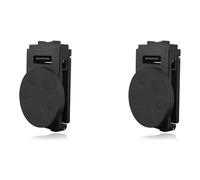 Giwnhvx 2 clip per cintura con strumenti magnetici, supporto per strumenti magnetici antiscivolo per cintura, accessori per cintura con strumenti a clip magnetica per cacciavite a
