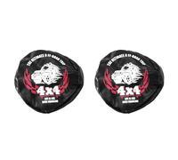 Giwnhvx 2 copertine pneumatici di ricambio per 1/10 Rc Crawler -4 Axial Scx10