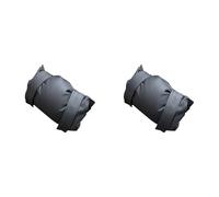 Giwnhvx 2 coperture isolate per rubinetto esterno, protezione antigelo invernale, giacca da giardino, copertura in pelle nera