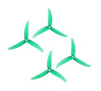 Giwnhvx 2 Coppie Di Eliche 5 Pollici 4.9X3.3X3 a 3 Pale CCW+CW per Parti di Drone RC FPV DIY C
