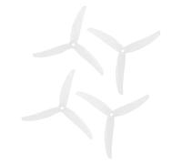 Giwnhvx 2 Coppie Di Eliche da 5 Pollici 4.9X3.3X3 a 3 Pale CCW+CW per Parti di Drone RC FPV DIY B