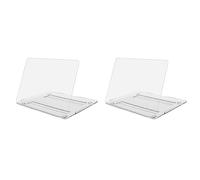 Giwnhvx 2 custodie protettive in plastica rigida per computer 13 A2337 M1 A2179 A1932, trasparente