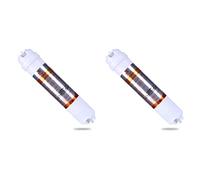Giwnhvx 2 filtri per depuratore d'acqua da 20,3 cm e 1/4 pollici, connessione rapida, membrana integrata per ultrafiltrazione