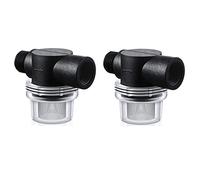 Giwnhvx 2 filtri per pompa dell'acqua, ricambio per camper, filtro a vite da 1,27 cm, compatibile con pompe o pompe