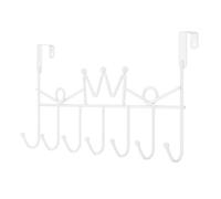 Giwnhvx 2 ganci sopra la porta per appendere, asciugamani, borse, zaini, cappelli, organizer moderno per soggiorno, bagno, camera da letto, facile da installare, facile da usare, C
