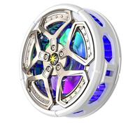 Giwnhvx 2-in-1 Dispositivo di Raffreddamento del Telefono Cellulare Magnetico/Clip Posteriore Semiconduttore Ventola di Raffreddamento Radiatore Effetti di Luce RGB per Tablet Telefono,B