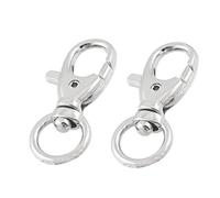 Giwnhvx 2 in 1 Moschettone per in metallo color clip girevole