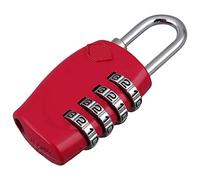 Giwnhvx 2 lucchetti con combinazione a 4 quadranti, ripristinabili, per valigie e valigie, colore: rosa