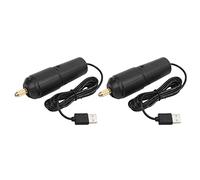 Giwnhvx 2 mini trapano elettrico portatile per perle in resina epossidica gioielli fai da te strumenti artigianali in legno con 10 punte da trapano