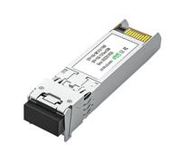 Giwnhvx 2 moduli di fibra ottica SFP+ 10 G 20 KM 1310NM LC a doppia fibra compatibile con router e interruttori di rete