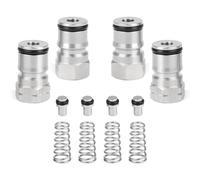 Giwnhvx 2 paia di perni di bloccaggio a sfera, in acciaio inox 304, fatti in casa 19/32"-18 anidride carbonica serbatoio benzina birra liquida
