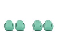 Giwnhvx 2 paia di protezioni per le dita dei pattini a rotelle, in poliuretano, con 4 fori, colore: verde